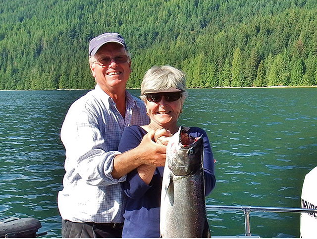 About Brightfiah, Rick - 40 years experience as Campbell River fishing guide
